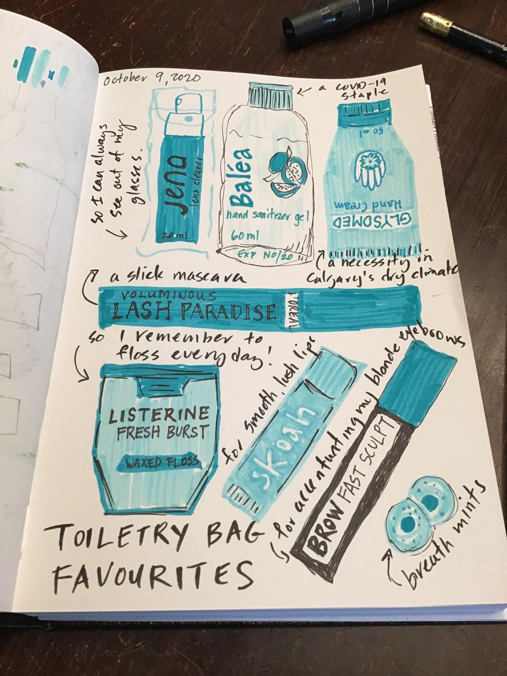 Illustrated Journaling - image 12 - student project
