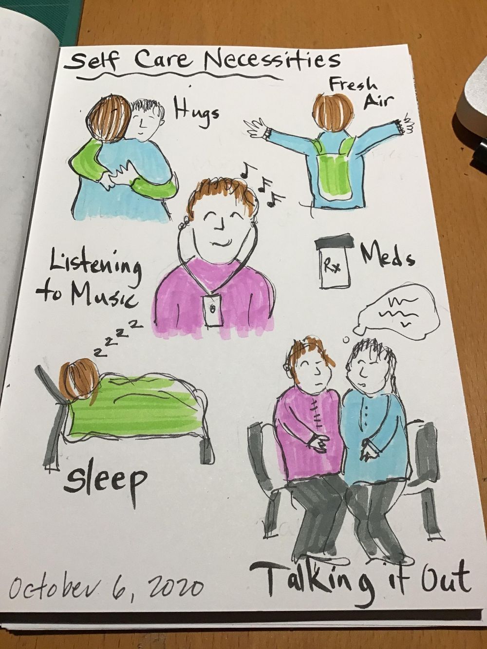 Illustrated Journaling - image 9 - student project