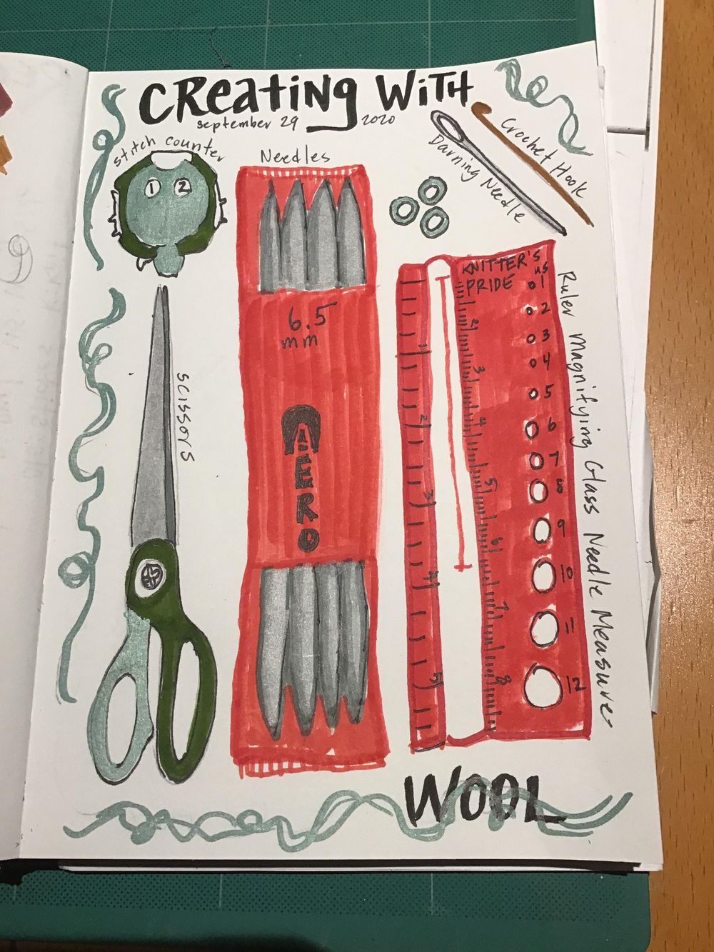 Illustrated Journaling - image 3 - student project