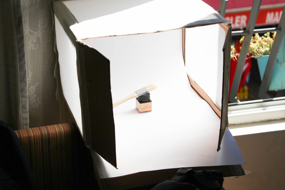 My light box + a sample photo - image 1 - student project