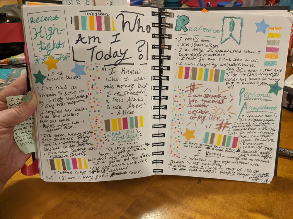 A joy in the challenge of junk journaling! - image 2 - student project