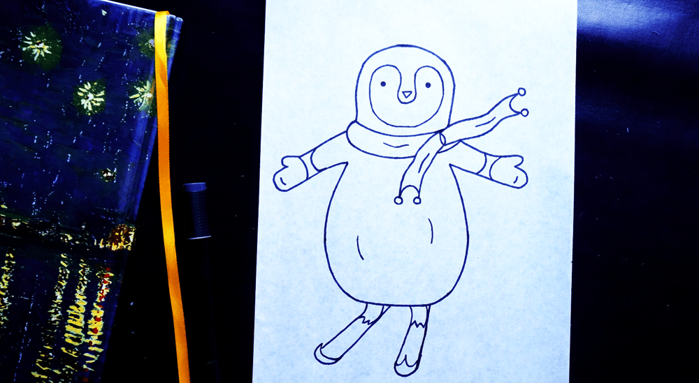 Sample Project: Skiing Penguin - image 2 - student project