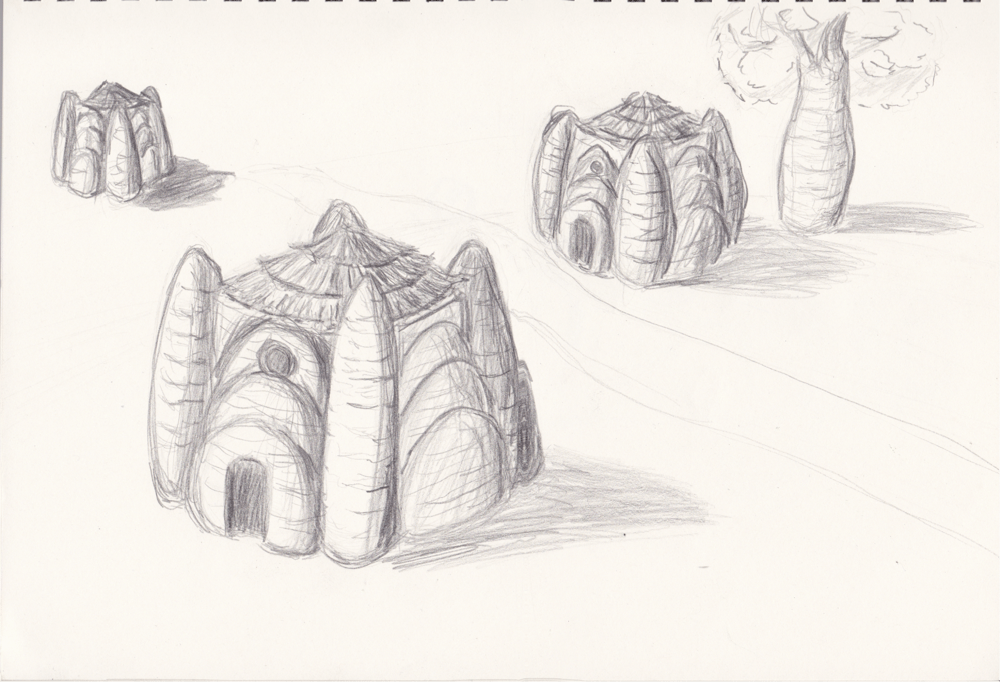 human village - image 2 - student project