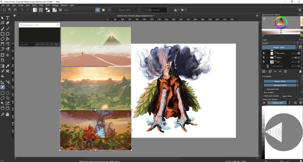 Uncommon Mountingale - image 1 - student project