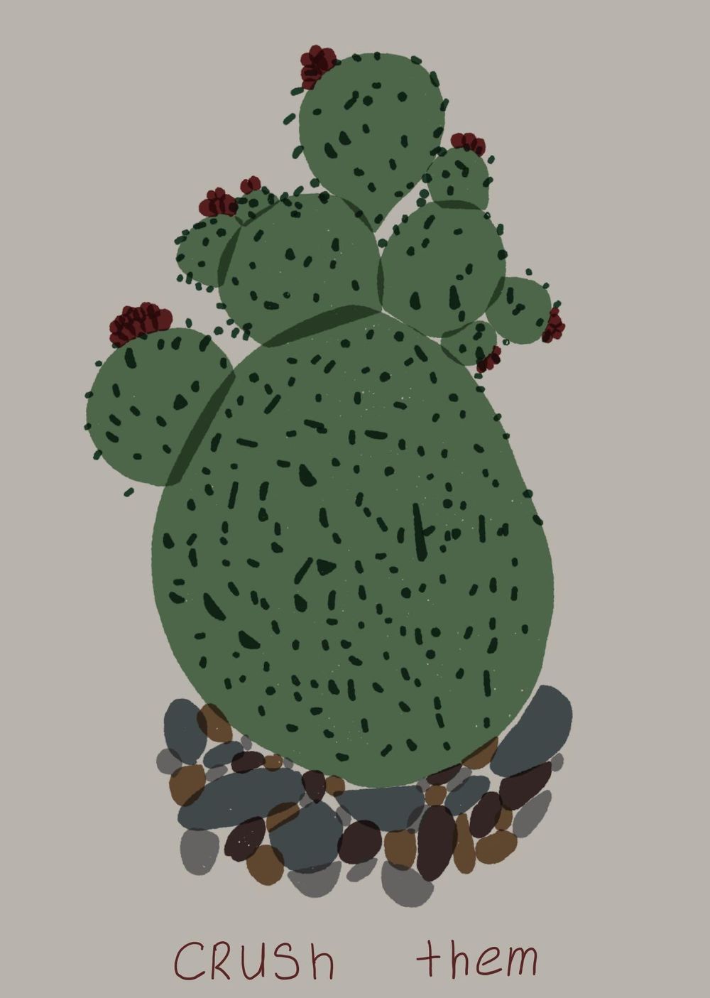 Flowers and Cactus - image 1 - student project