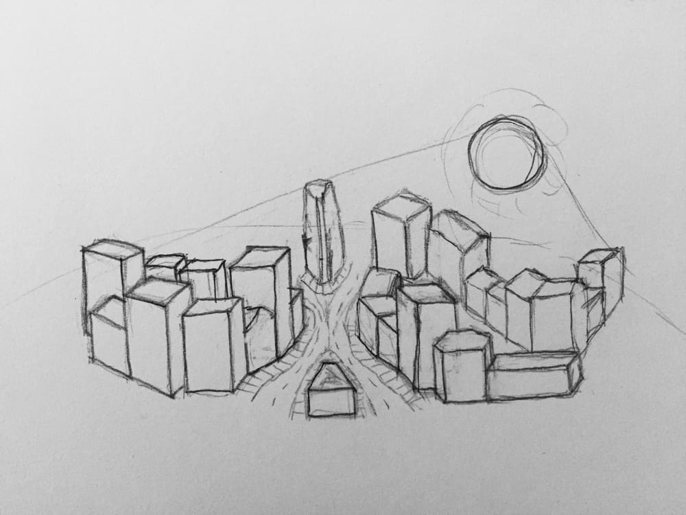City at night - image 1 - student project