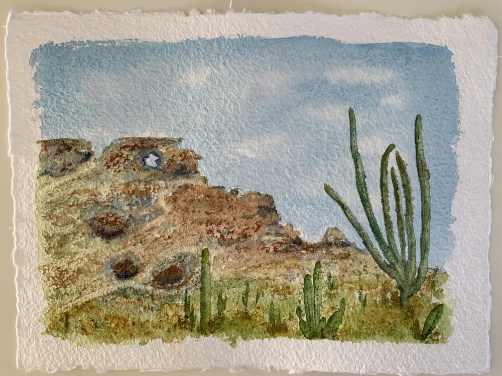 Tried it again!  Only had watercolor - image 1 - student project