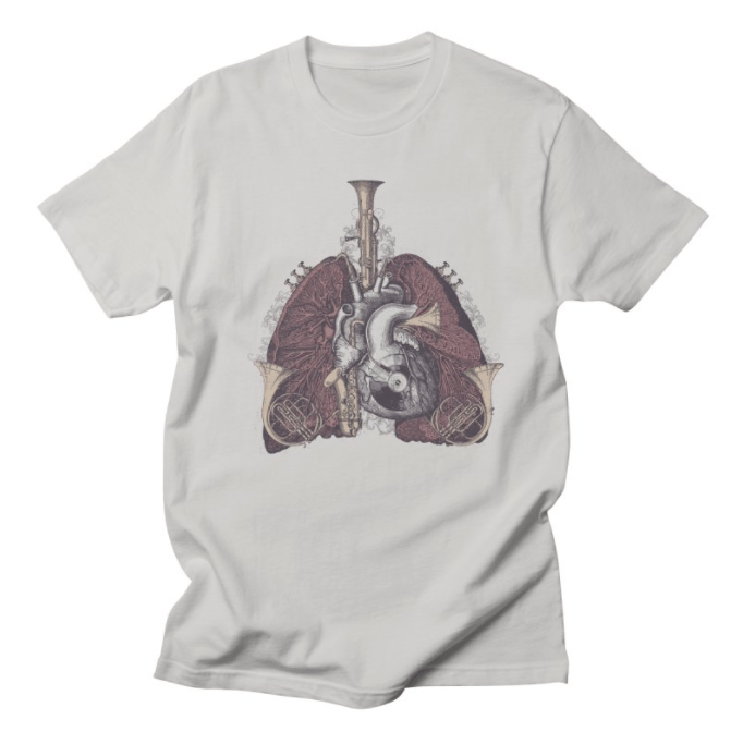My threadless shop is all about collage - image 3 - student project