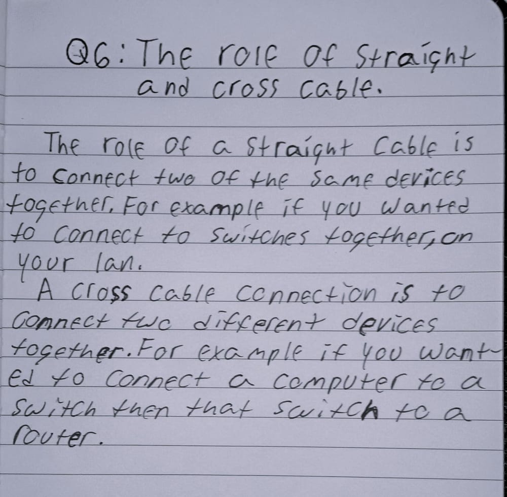 Networking device questions - image 4 - student project
