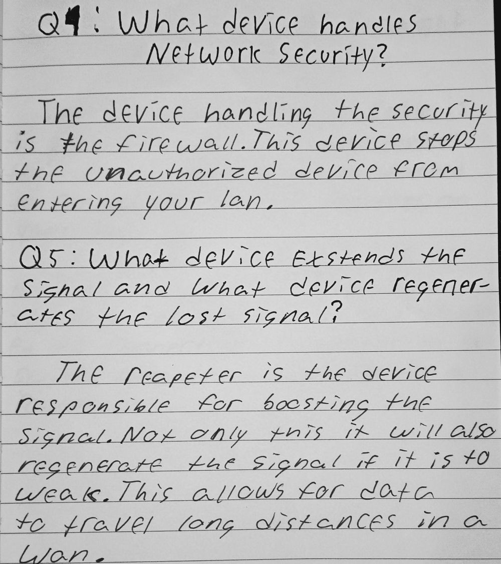 Networking device questions - image 3 - student project