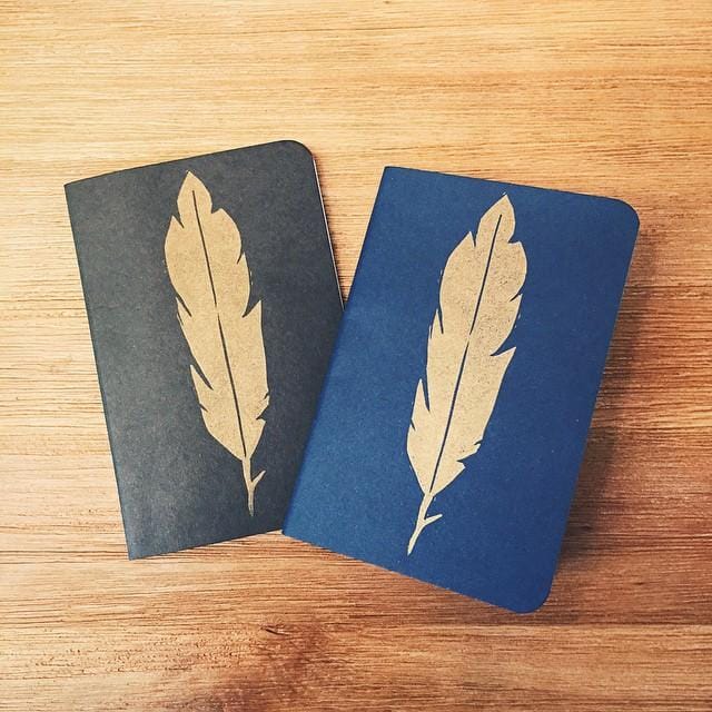 Linocut Memo Books - image 5 - student project