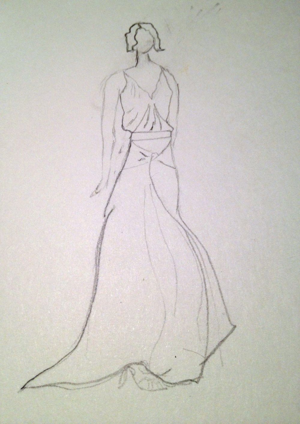 First Sketches: Dramatic Dressing - image 2 - student project
