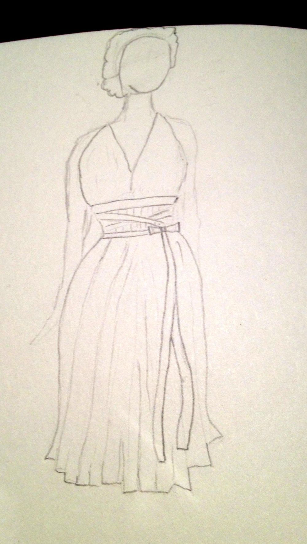 First Sketches: Dramatic Dressing - image 4 - student project