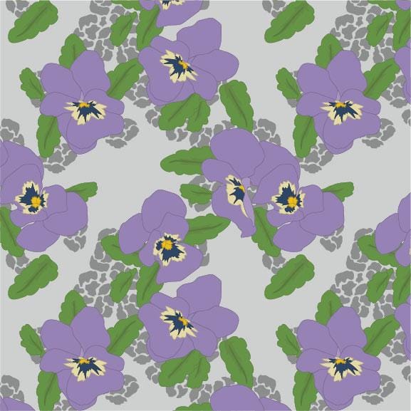 Spring Pansies - image 2 - student project