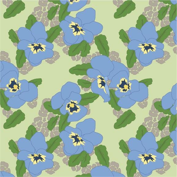 Spring Pansies - image 1 - student project