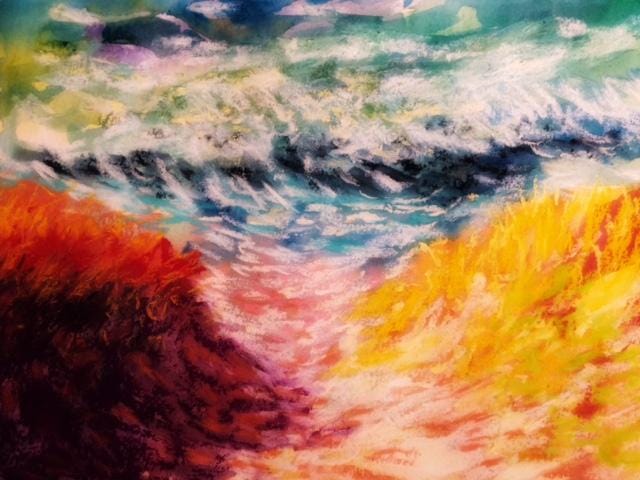 Water-colour and Pastel technique - image 1 - student project