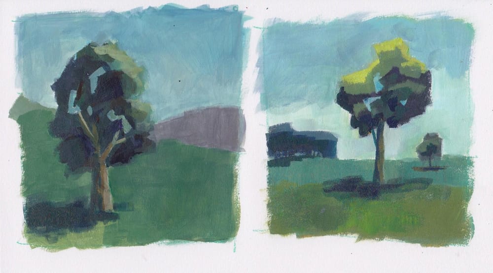 Landscape Painting - image 2 - student project