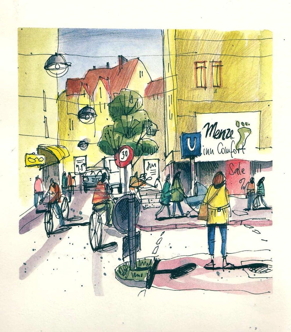 Trees and cars and lamps - image 3 - student project