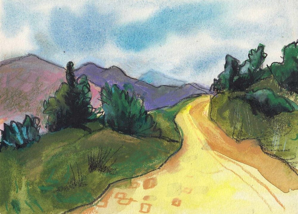 Landscape Painting - image 3 - student project