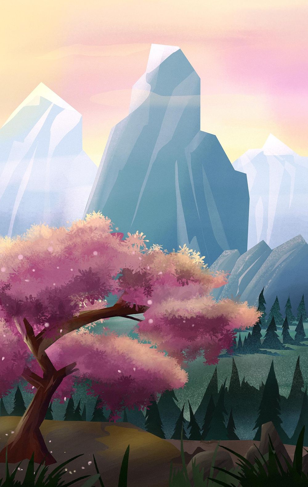 Pink bloom - image 1 - student project