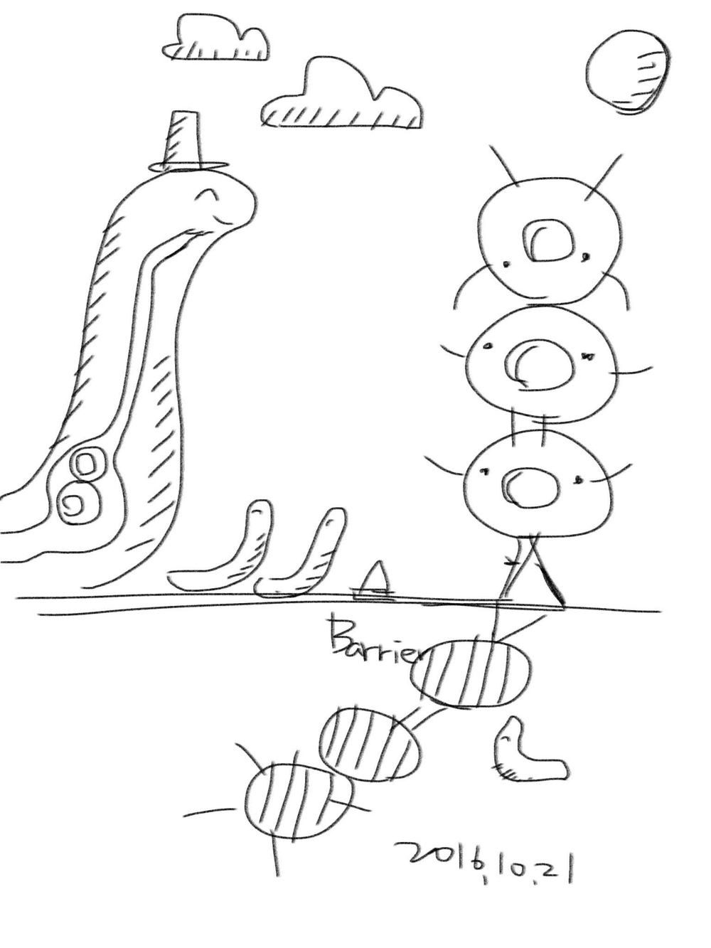 Giant Trademark donuts vs. Arion ater - image 1 - student project