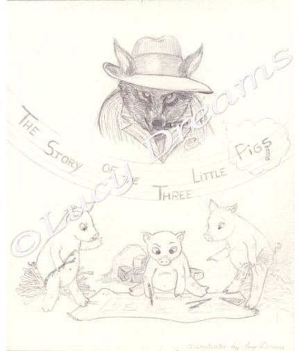 3 little pigs by a french illustrator - image 3 - student project