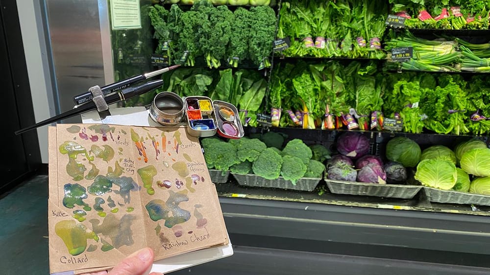 Sketching at Aqui, my local grocery store - image 2 - student project