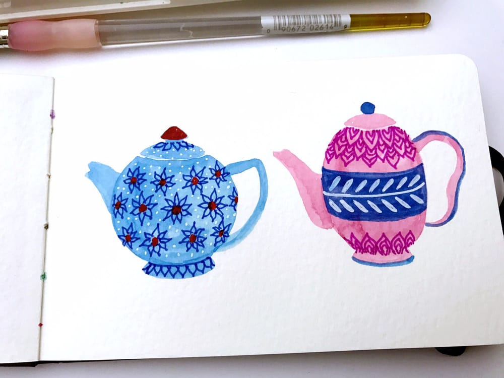 Tea Pots - image 2 - student project