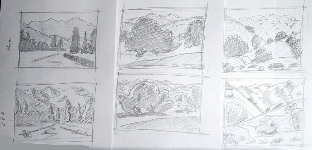 Landscape Painting Fundamentals Course Part 1 - image 3 - student project