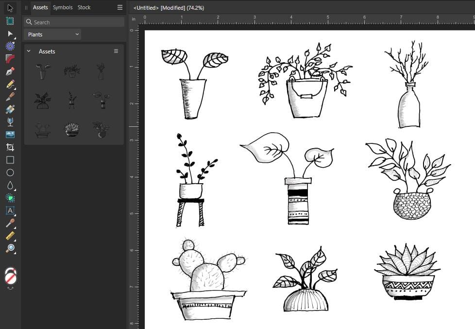 Beginner's Guide to Affinity Designer for iPad V2 | Export Persona - image 5 - student project