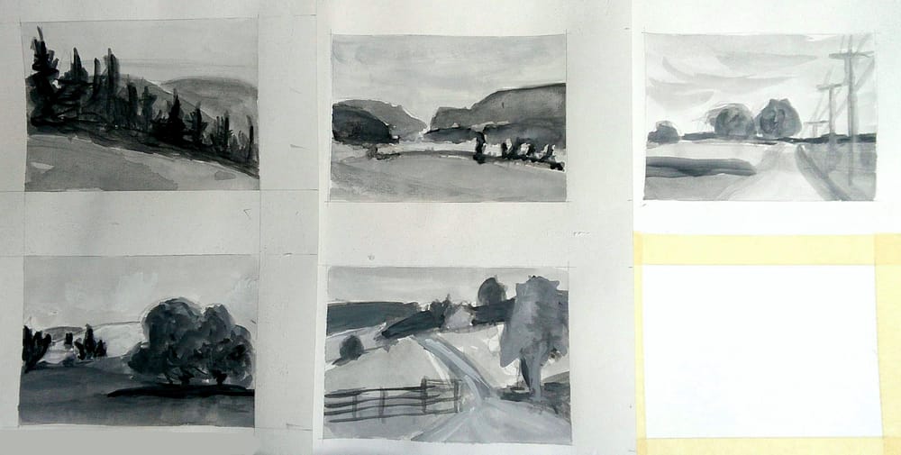 Landscape Painting Fundamentals Course Part 1 - image 2 - student project