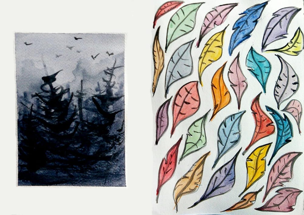 Easy Watercolor Paintings - image 6 - student project