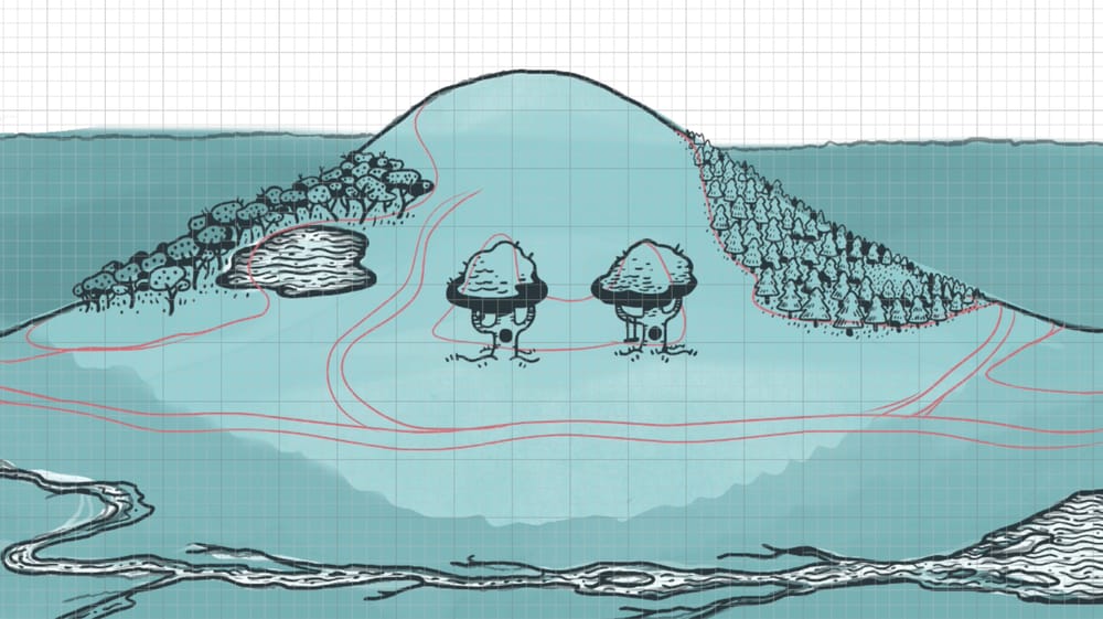 Map of the Hill - image 3 - student project