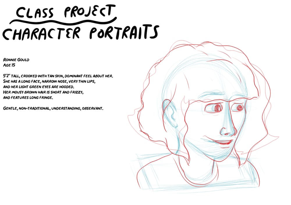 Portrait of Ronnie - image 6 - student project