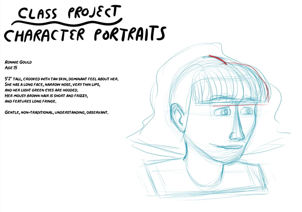 Portrait of Ronnie - image 4 - student project