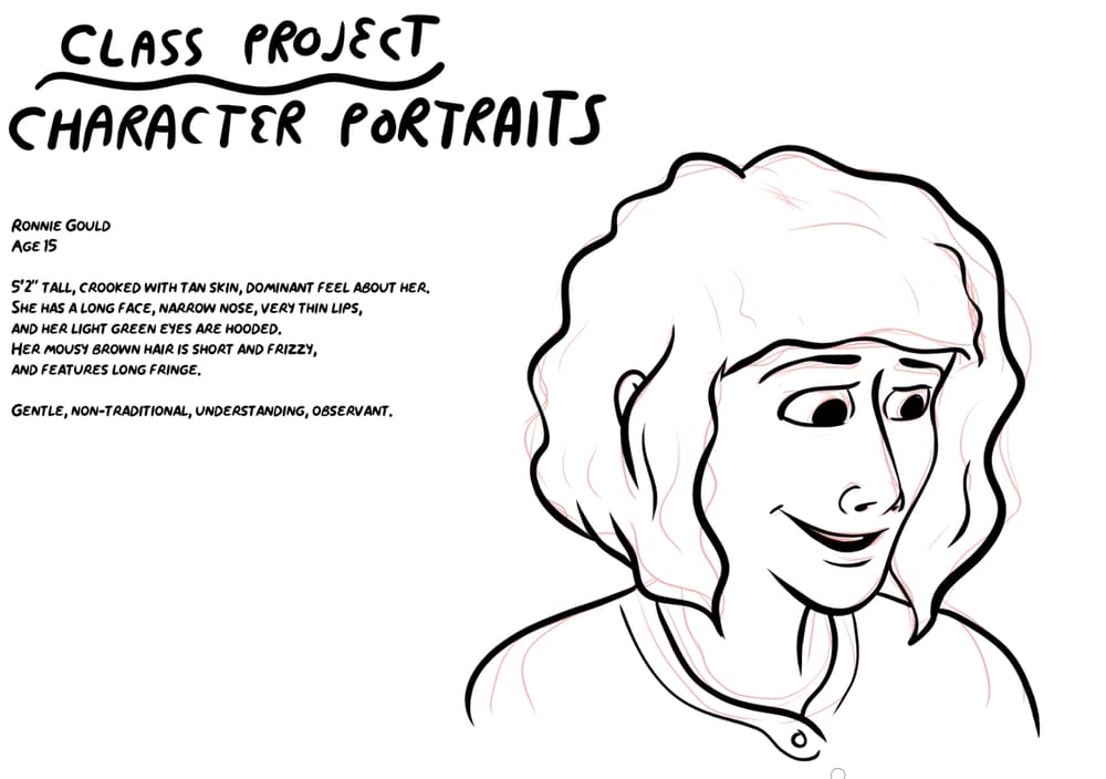 Portrait of Ronnie - image 7 - student project