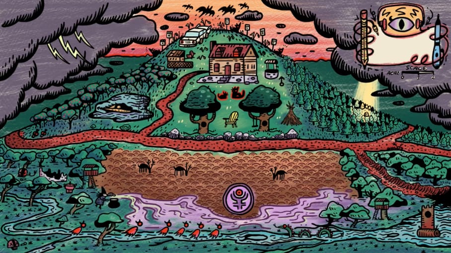 Map of the Hill - image 5 - student project