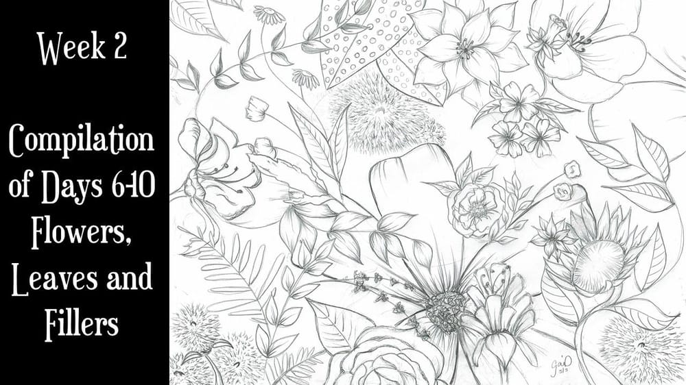 100 Days of Florals 2020 - image 3 - student project