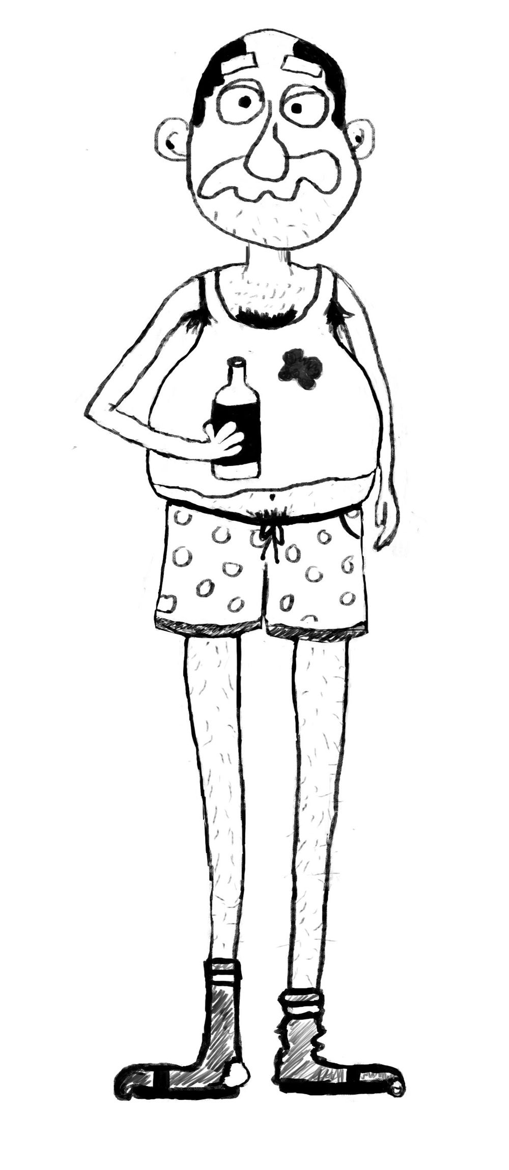 Beer Belly Guy - image 2 - student project