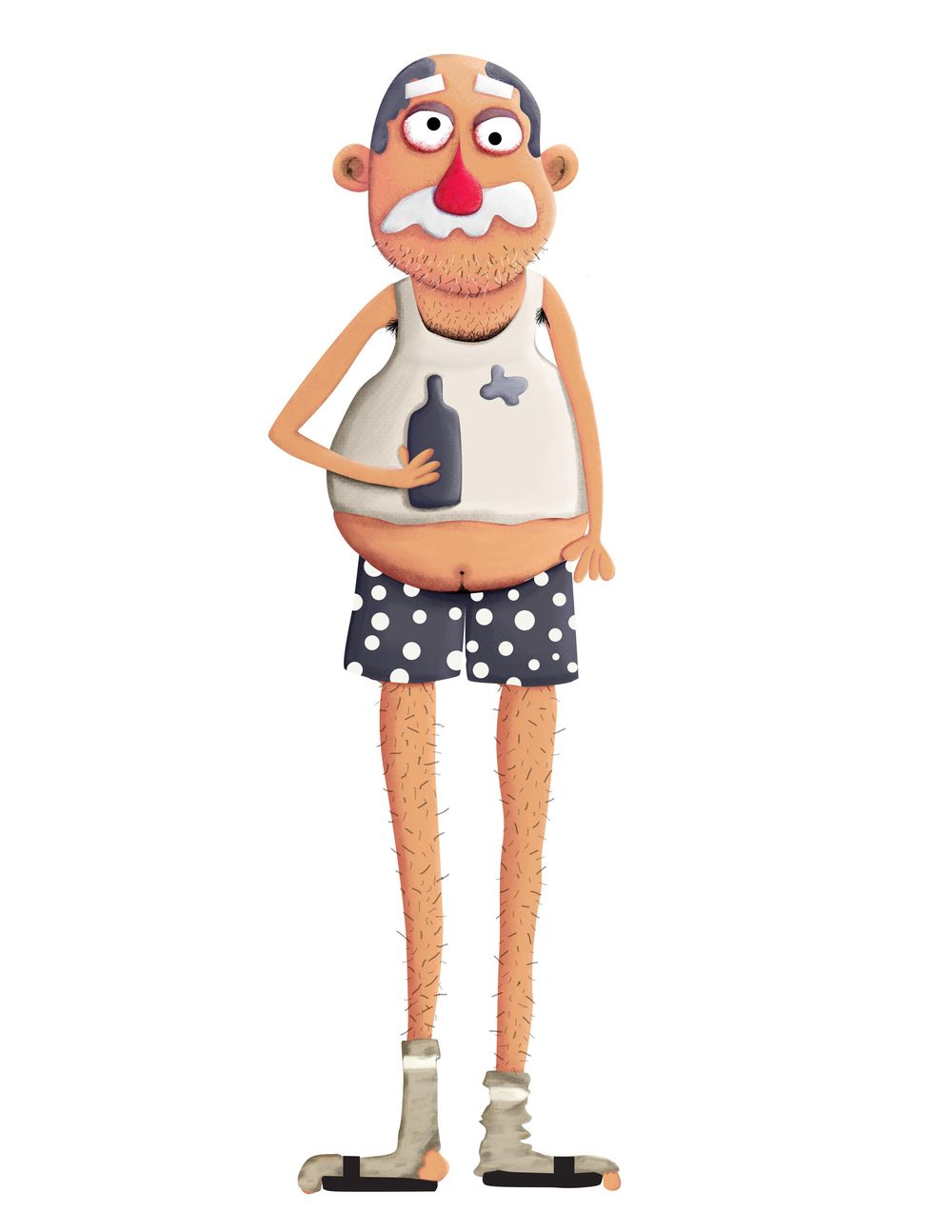 Beer Belly Guy - image 4 - student project