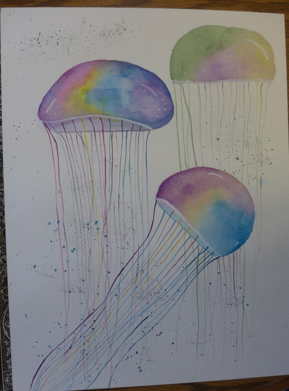 Modern Watercolor Techniques 1 Exercises - image 3 - student project