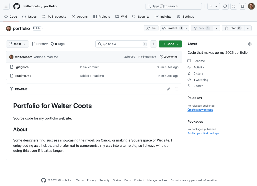GitHub repo up and running, thanks! - image 1 - student project