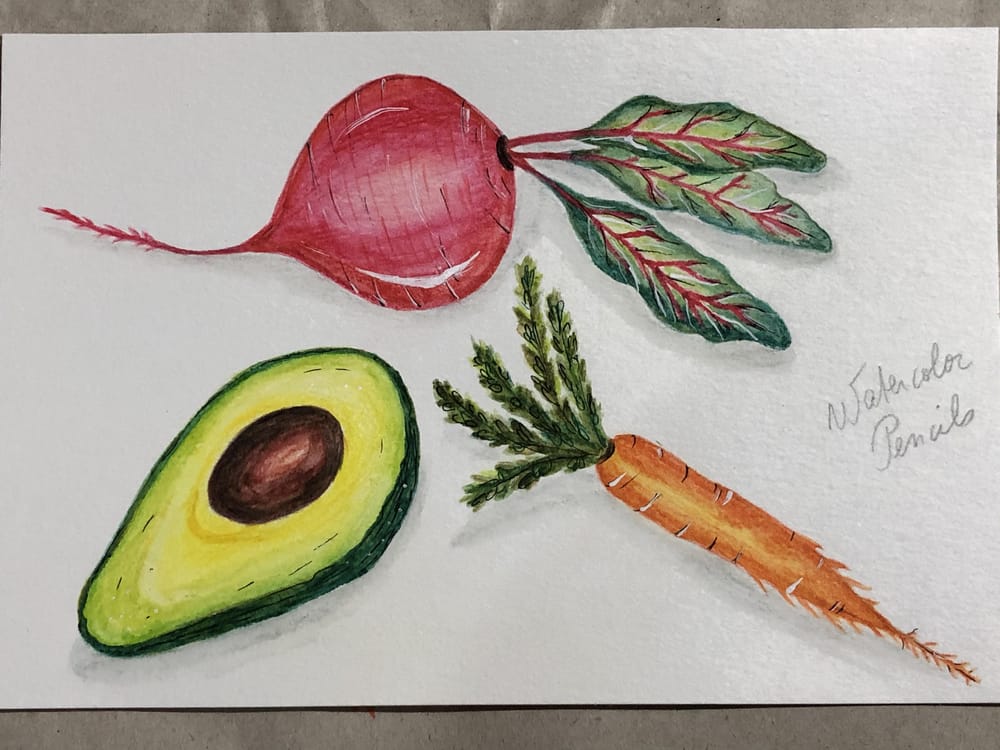 Avocado, Beetroot and Carrot - image 1 - student project