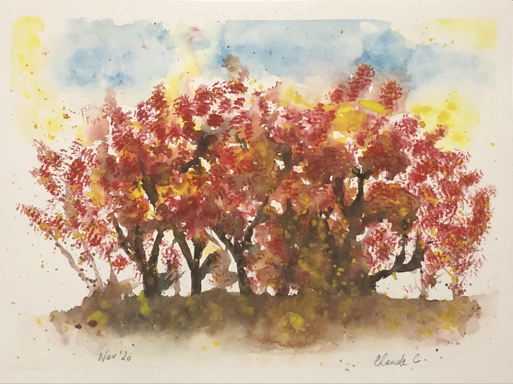 Expressive Autumn Forest - image 1 - student project