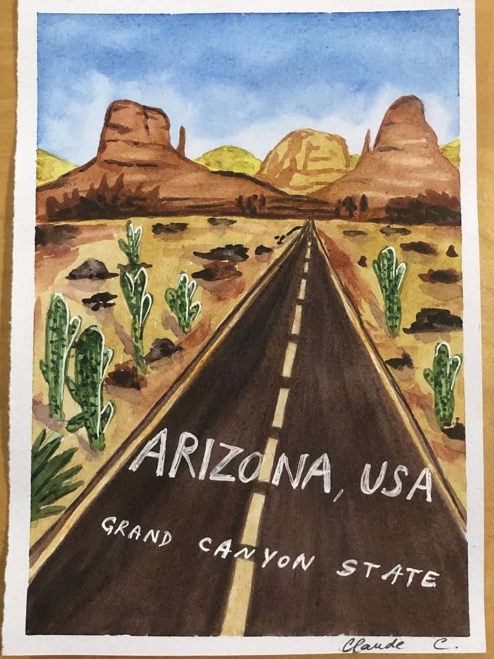 Traveling with watercolors! - image 2 - student project