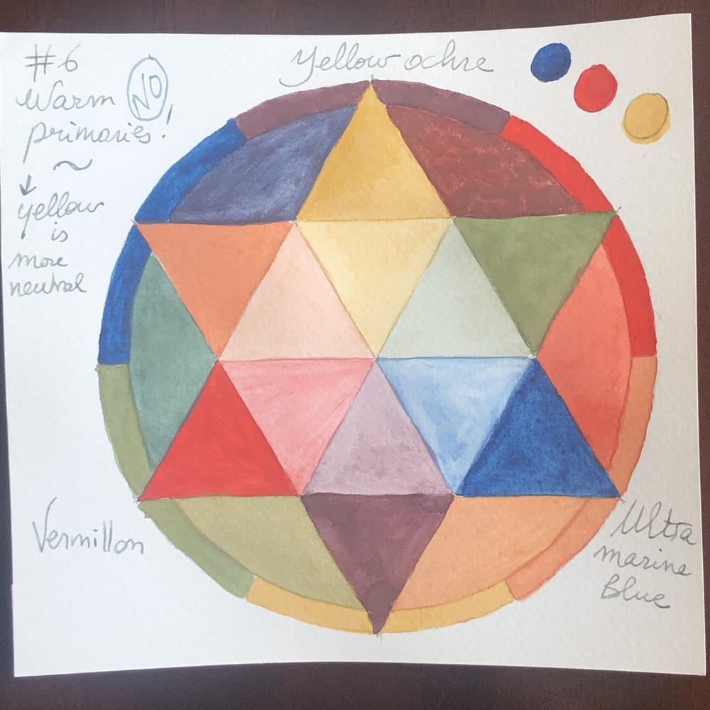 7 Mandalas, 11 Primary Colors to make almost 100 Colors! - image 6 - student project