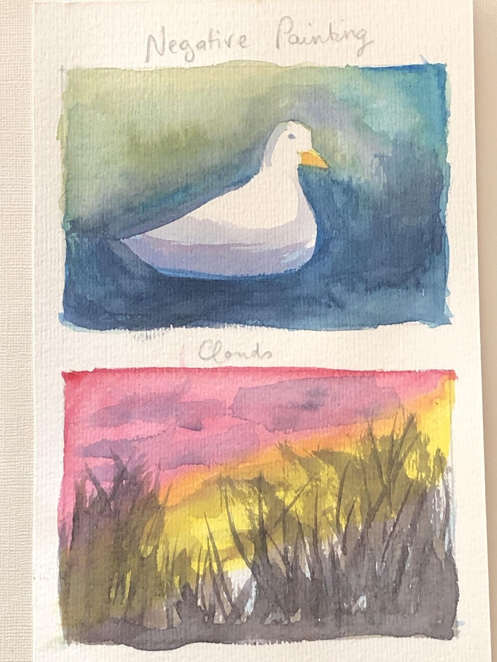 Basic watercolor techniques and mixing - image 2 - student project