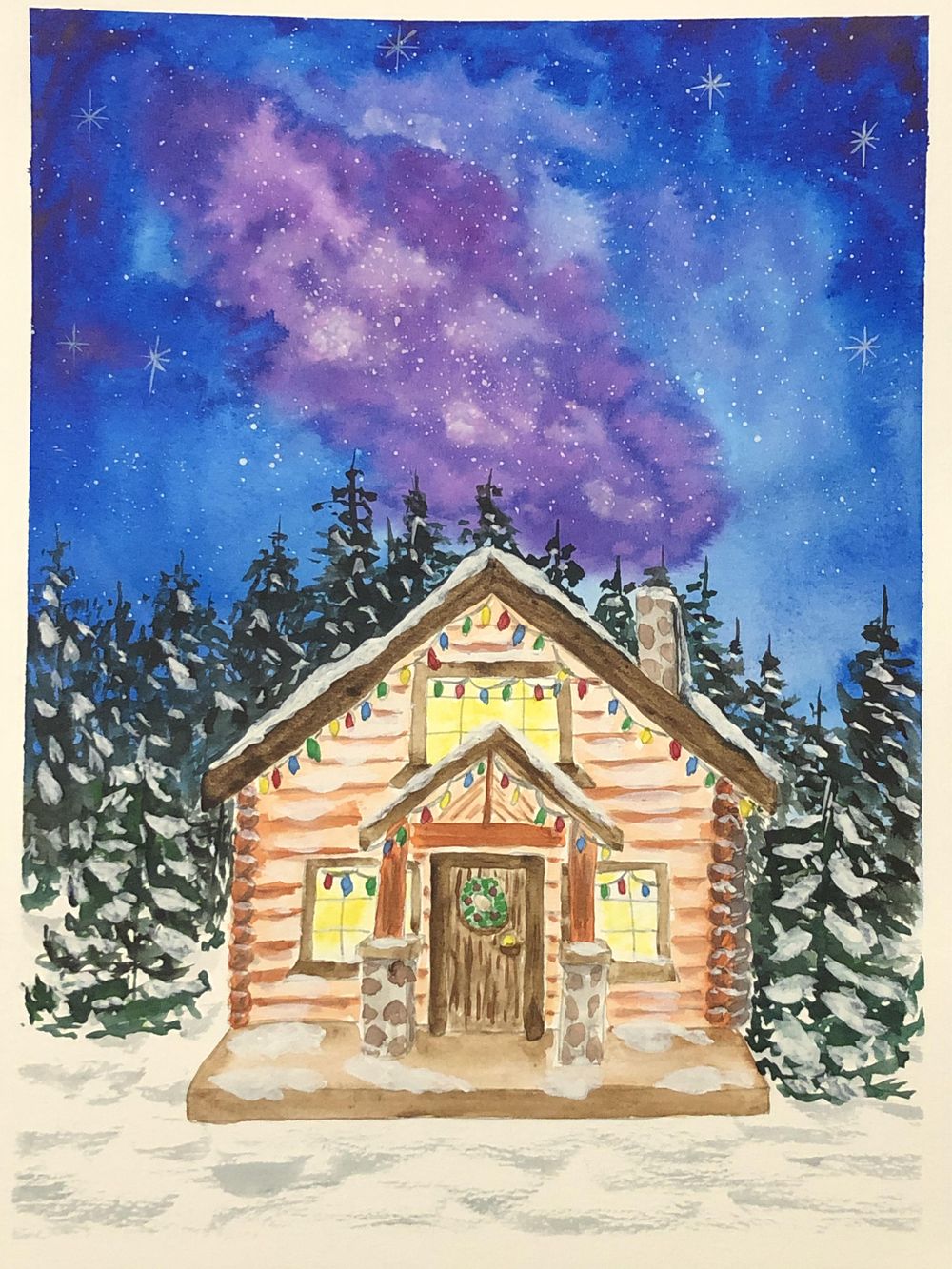 Christmas Cabin - image 1 - student project