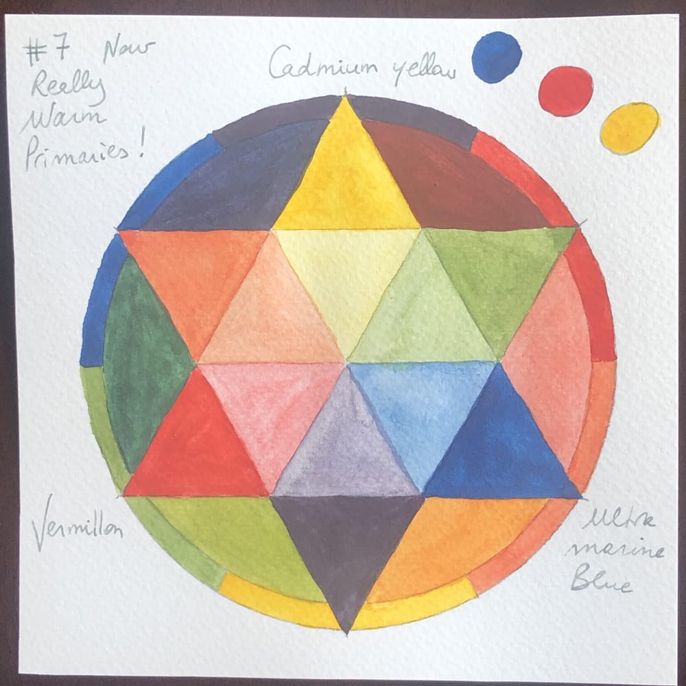 7 Mandalas, 11 Primary Colors to make almost 100 Colors! - image 7 - student project