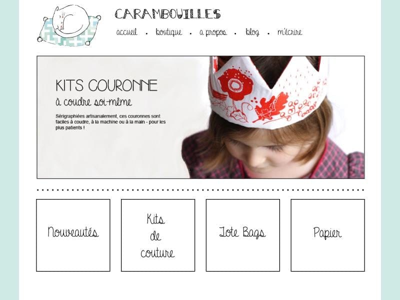 Carambouilles - screenprintings for kids. - image 1 - student project